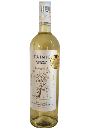Tainic Cuvve Blanc DOC 750 ml Muscat Ottonel/Sauvignon blanc - sec Medaliat