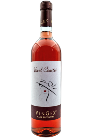 Vinul Conitei Roze 750ml - demidulce